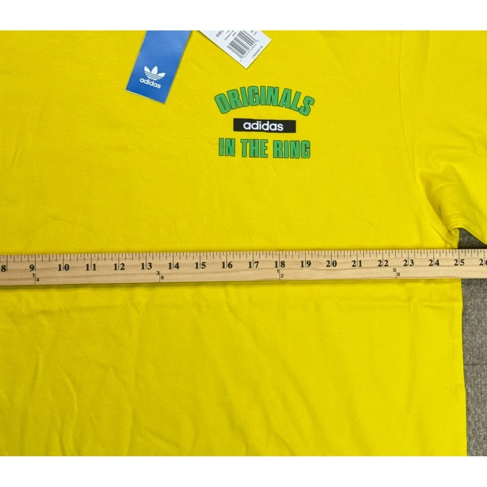 Adidas Men's‎ Originals In The Ring Short Sleeve Multicolored T-Shirt Size Large